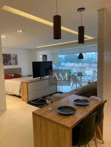 Apartamento com 1 Quarto para alugar, 52m² no Vila Regente Feijó, São Paulo