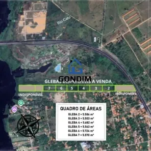 Lote/Terreno à venda, 5503m² no , Aquiraz