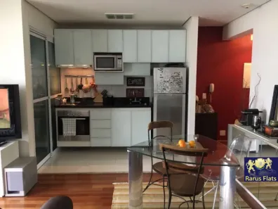 Flat com 1 Quarto para alugar, 50m² no Cerqueira César, São Paulo