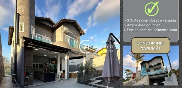 Casa de Condomínio com 3 Quartos à venda, 399m² no Tarumã, Santana de Parnaíba