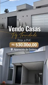 Casa com 3 Quartos à venda, 104m² no Parque Trindade III, Aparecida de Goiânia