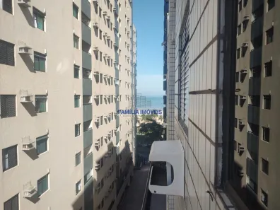 Apartamento com 1 Quarto para alugar, 51m² no Pompéia, Santos