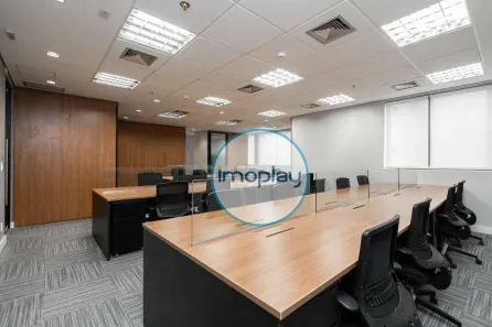 Sala Comercial para alugar, 153m² no Cidade Monções, São Paulo