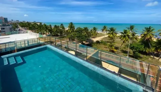 Apartamento com 2 Quartos para alugar, 47m² no Cabo Branco, João Pessoa