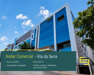Imóvel Comercial para alugar, 500m² no Vila da Serra, Nova Lima