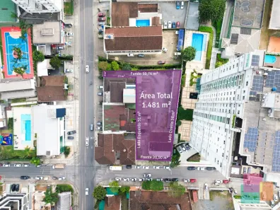 Lote/Terreno à venda, 1482m² no Atiradores, Joinville