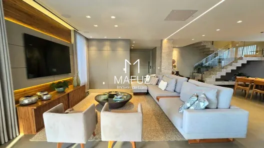 Casa de Condomínio com 5 Quartos à venda, 410m² no Alphaville - Lagoa dos Ingleses, Nova Lima
