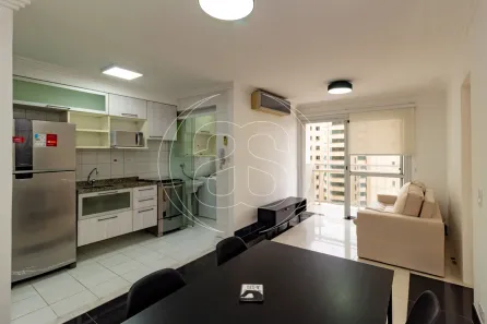 Apartamento com 1 Quarto para alugar, 50m² no Indianópolis, São Paulo