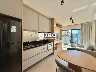 Apartamento com 1 Quarto para alugar, 42m² no Cambuí, Campinas
