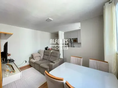 Apartamento com 2 Quartos para alugar, 49m² no Chácara Contagem, Contagem