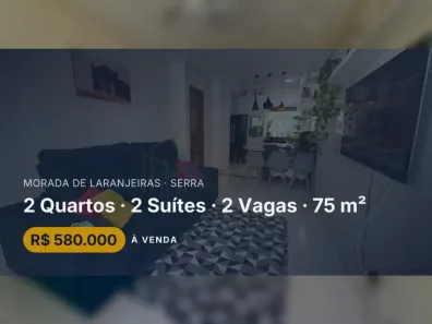 Casa com 2 Quartos à venda, 75m² no Morada de Laranjeiras, Serra