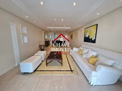 Apartamento com 4 Quartos para alugar, 218m² no Boqueirão, Santos