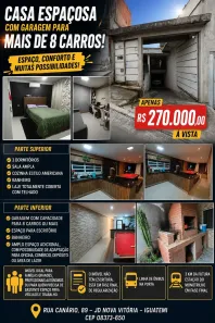 Casa com 3 Quartos à venda, 180m² no Jardim Nova Vitória II, São Paulo