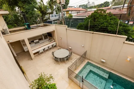 Casa de Condomínio com 4 Quartos para venda ou aluguel, 416m² no Indianópolis, São Paulo