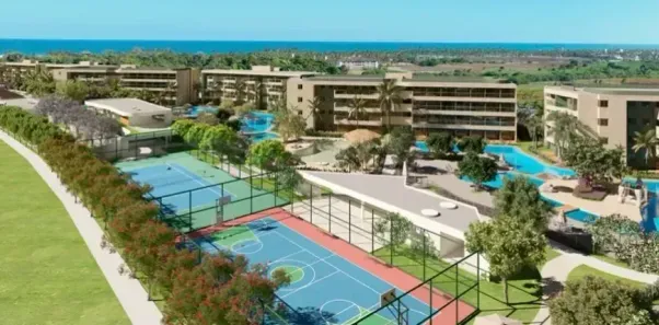 Apartamento com 2 Quartos à venda, 53m² no Porto de Galinhas, Ipojuca