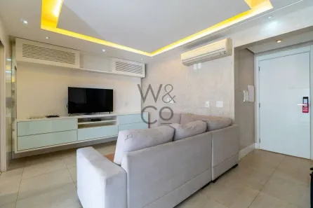 Apartamento com 3 Quartos para alugar, 85m² no Brooklin Paulista, São Paulo