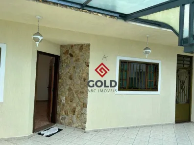 Sobrado com 3 Quartos para alugar, 172m² no Vila Camilópolis, Santo André