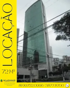 Sala Comercial para alugar, 72m² no Boa Viagem, Recife