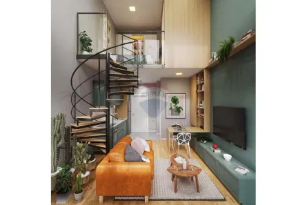 Apartamento com 1 Quarto à venda, 37m² no Água Verde, Curitiba