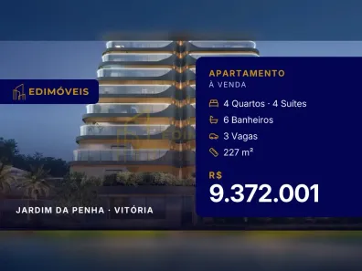Apartamento com 4 Quartos à venda, 227m² no Jardim da Penha, Vitória