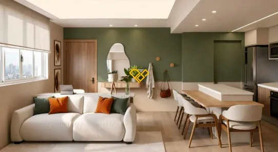 Apartamento com 2 Quartos à venda, 88m² no Aparecida, Santos
