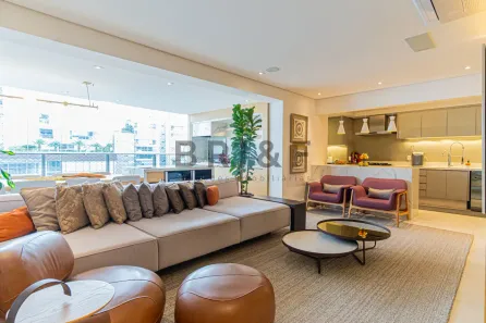 Apartamento com 3 Quartos à venda, 131m² no Cidade Monções, São Paulo