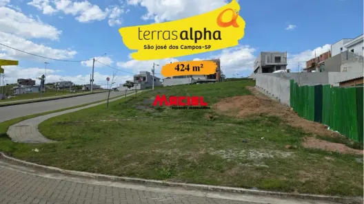 Lote/Terreno à venda, 425m² no Loteamento Terras Alpha São José dos Campos, São José dos Campos