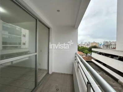 Apartamento com 1 Quarto para alugar, 48m² no Encruzilhada, Santos