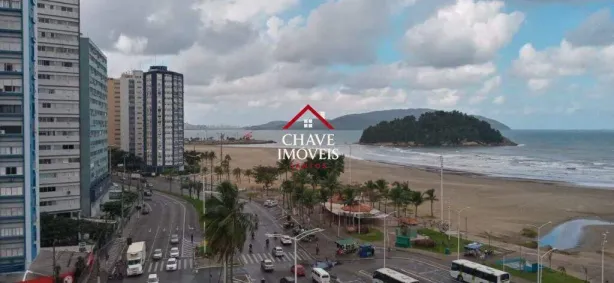 Apartamento com 1 Quarto para alugar, 50m² no Itararé, São Vicente