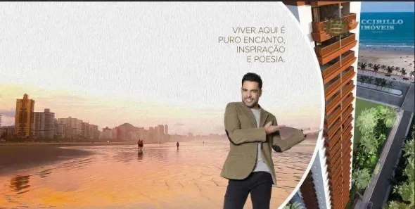 Apartamento com 3 Quartos à venda, 153m² no Guilhermina, Praia Grande
