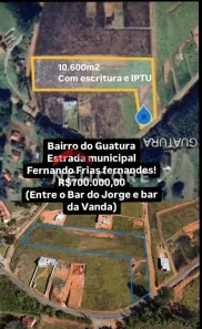 Lote/Terreno à venda, 10600m² no Curitibanos, Bragança Paulista
