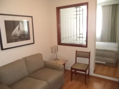 Flat com 1 Quarto para alugar, 34m² no Cerqueira César, São Paulo