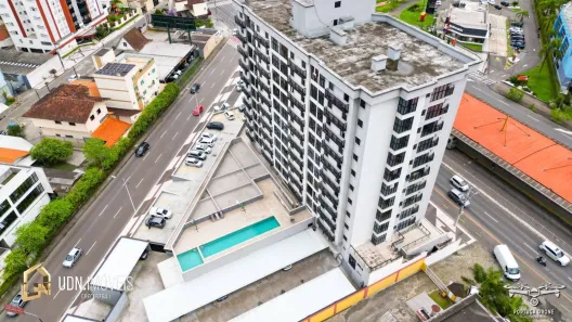 Apartamento com 2 Quartos para alugar, 64m² no Centro, Blumenau