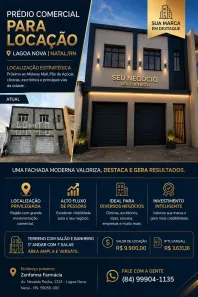 Prédio Comercial com 7 Quartos para alugar, 304m² no Quintas, Natal