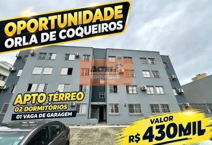 Apartamento com 2 Quartos à venda, 44m² no Coqueiros, Florianópolis