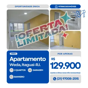 Apartamento com 2 Quartos à venda, 47m² no Weda, Itaguaí