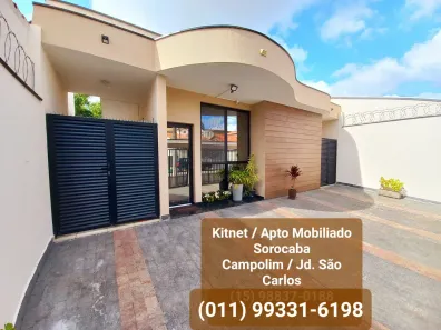 Kitnet com 1 Quarto para alugar, 45m² no Jardim São Carlos, Sorocaba