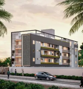 Apartamento com 2 Quartos à venda, 57m² no Bancários, João Pessoa