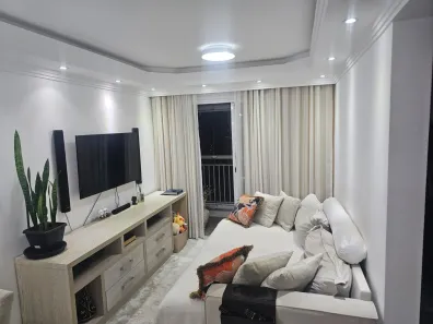 Apartamento com 2 Quartos para alugar, 56m² no Jardim Maria Rosa, Taboão da Serra