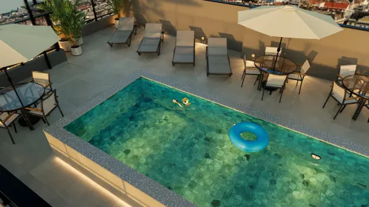 Apartamento com 1 Quarto à venda, 23m² no Bacacheri, Curitiba