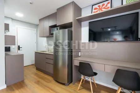 Flat com 1 Quarto à venda, 32m² no Jardim das Acácias, São Paulo