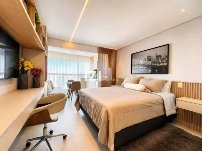 Apartamento com 1 Quarto para alugar, 30m² no Santo Amaro, São Paulo