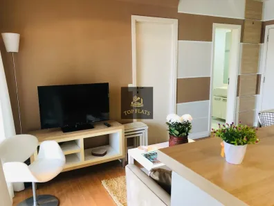 Flat com 1 Quarto para alugar, 48m² no Vila Nova Conceição, São Paulo