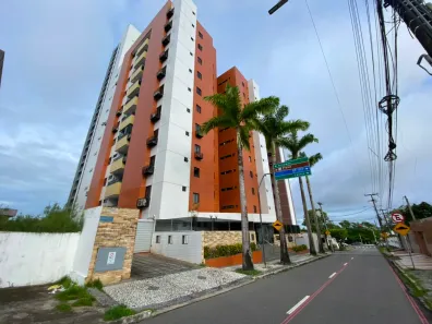 Apartamento com 3 Quartos para alugar, 92m² no Miramar, João Pessoa