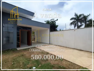 Casa com 3 Quartos à venda, 97m² no das Laranjeiras, Serra