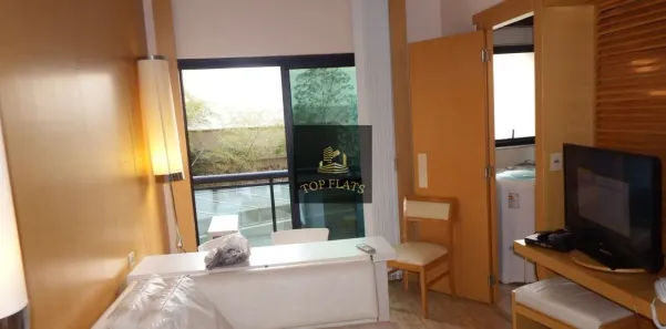 Flat com 1 Quarto para alugar, 42m² no Moema, São Paulo