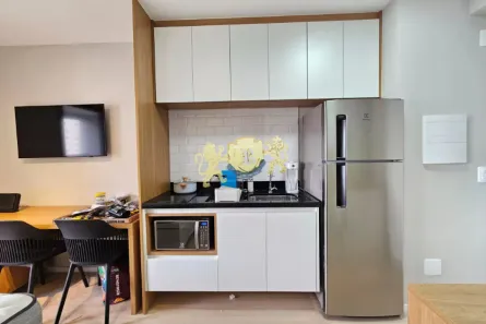 Apartamento com 1 Quarto à venda, 23m² no Cidade Monções, São Paulo