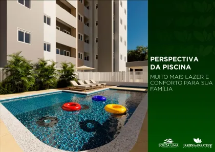 Apartamento com 2 Quartos à venda, 60m² no Condomínio Residencial Colinas do Paratehy, São José dos Campos