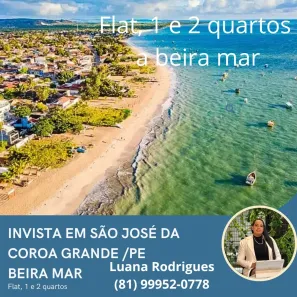 Apartamento com 1 Quarto à venda, 23m² no Centro, São José da Coroa Grande