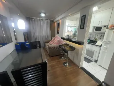 Apartamento com 2 Quartos para alugar, 45m² no Parque São Vicente, Mauá
